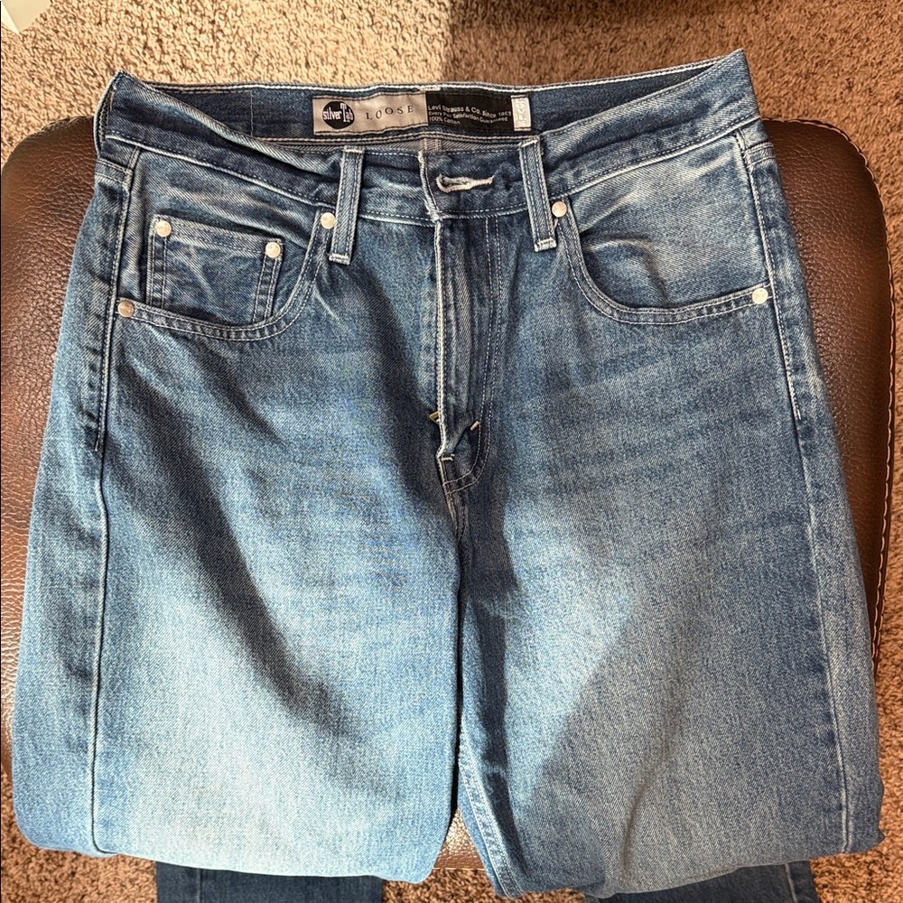 Levi's Men's Silver Tab Loose Blue Jeans 29x30